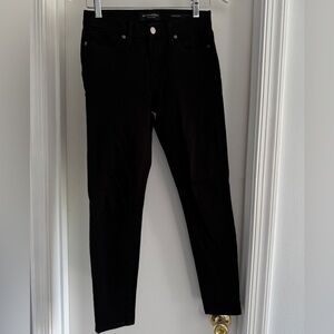 Banana Republic Black Premium Denim/Black Pants